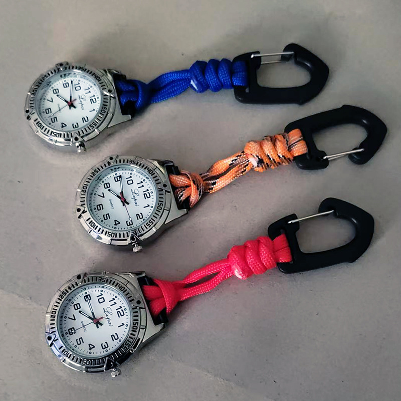 Outdoor Sports Umbrella - Handmade Umbrella Rope Pocket Watch for