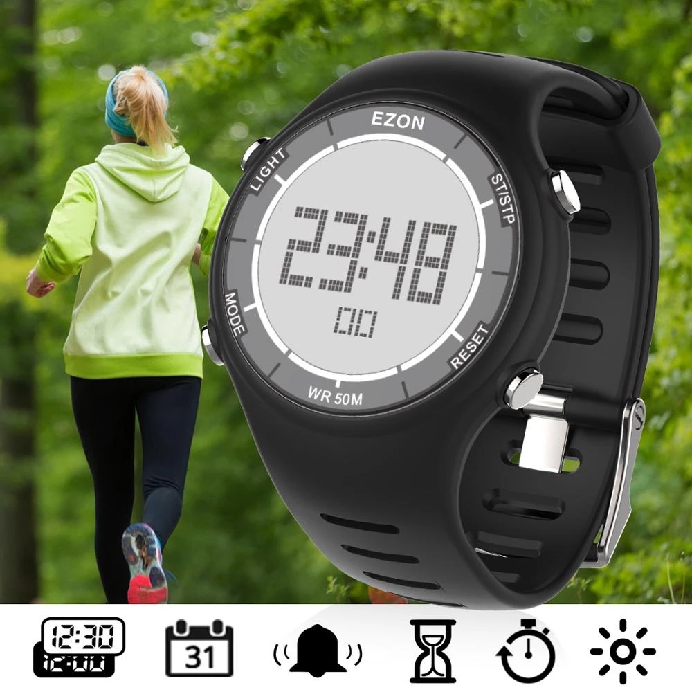 Outdoor Sport Watch - EZON New Fashion Woman Digital Sport