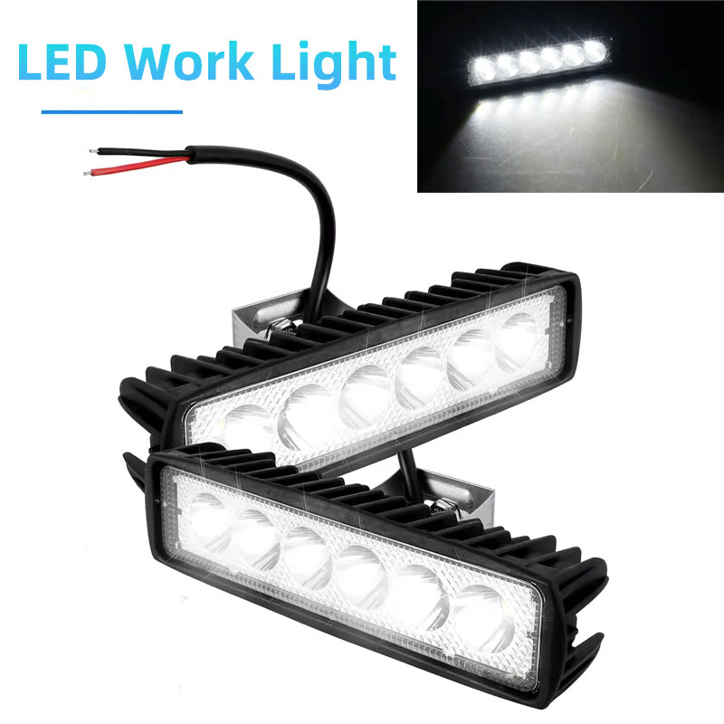 Head Racket Boom - LED Work Light Strip Shape Light