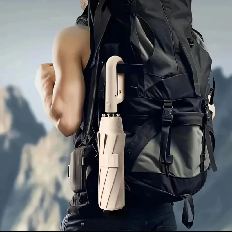 Outdoor Sports Umbrella - Fashion Travel Umbrella Windproof Waterproof Automatic
