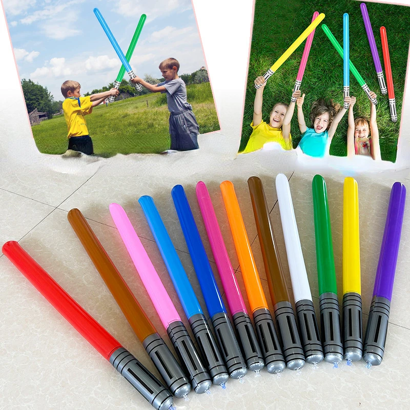 90cm Kawaii Inflatable Lightsa - Outdoor Sport Games For Kids 评论和价格