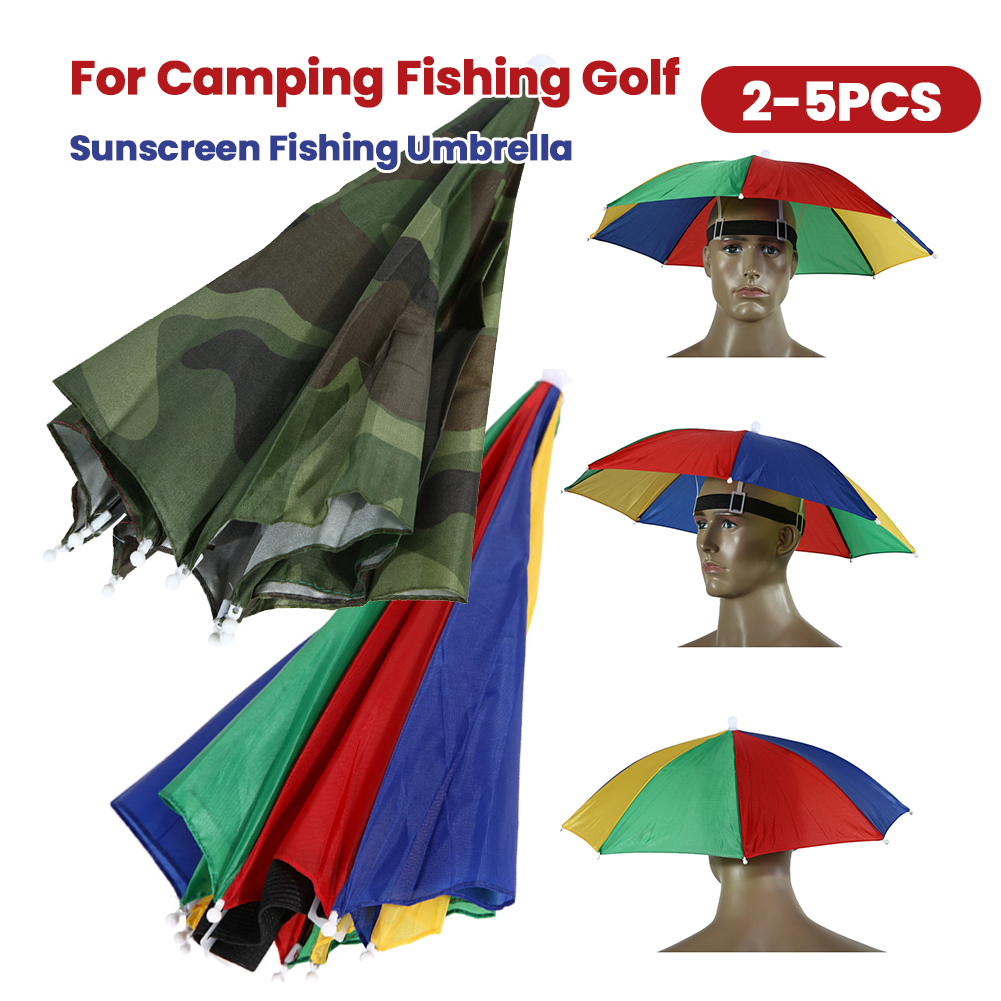 Umbrella Hat Sunscreen Fishing - Outdoor Sports Umbrella 评论和价格