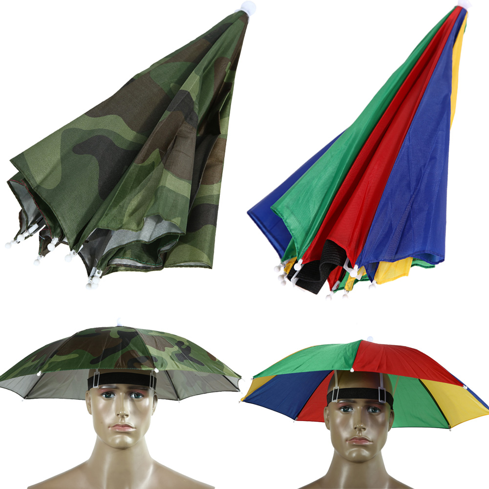 Umbrella Hat Sunscreen Fishing - Outdoor Sports Umbrella 评论和价格
