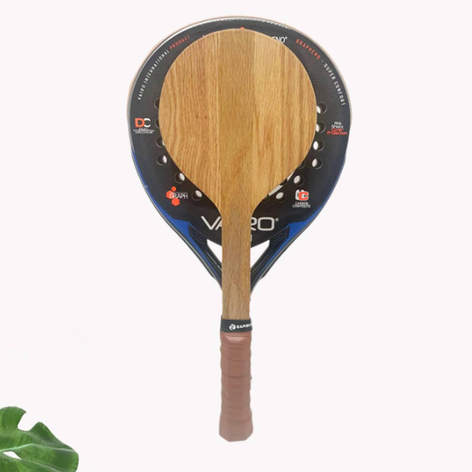 Wood Beach Tennis Racket Beach - Outdoor Sports Accessories 评论和价格