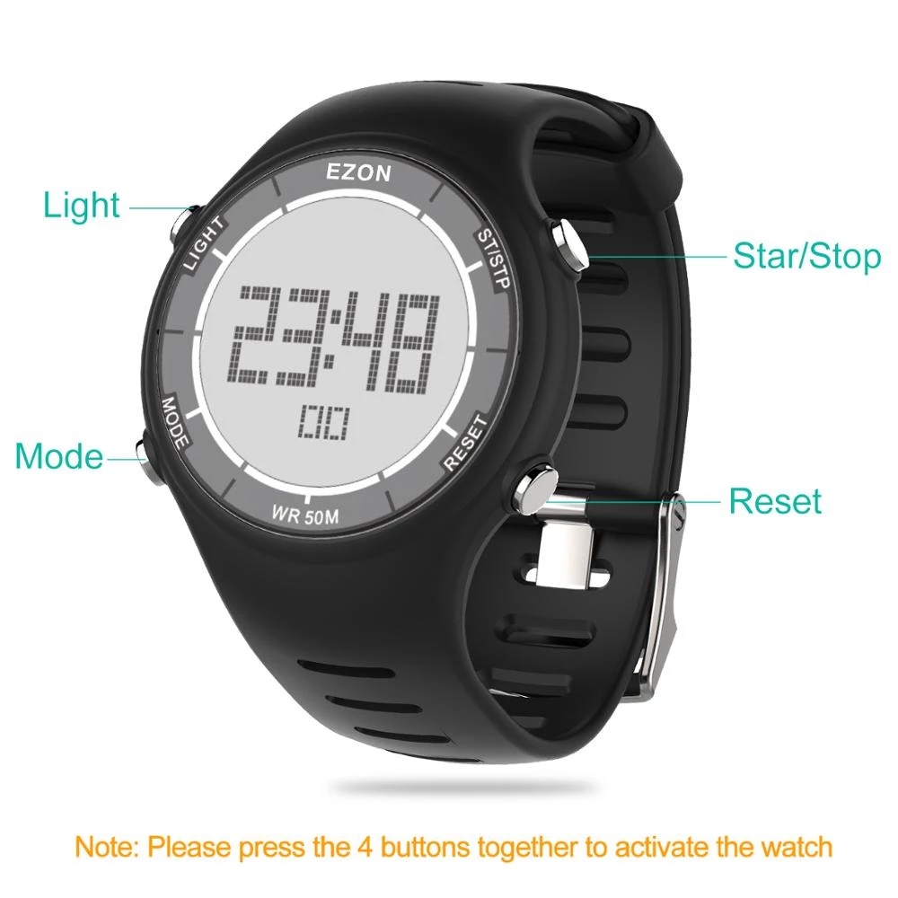 EZON New Fashion Woman Digital - Outdoor Sport Watch 评论和价格