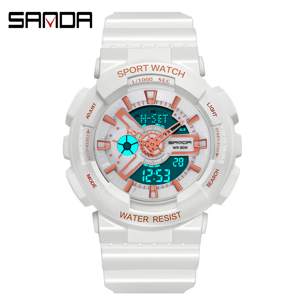 Fashion Sanda Top Brand Outdoo - Outdoor Sport Watch 评论和价格