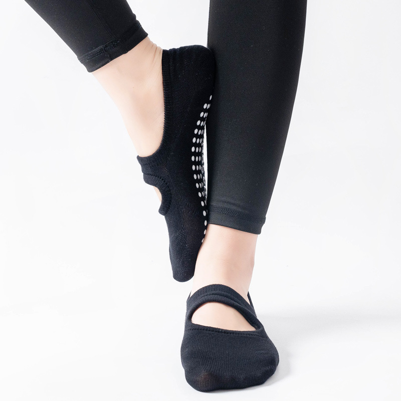 3 Pairs  Women Backless Yoga S - Trampoline Park Sock 评论和价格