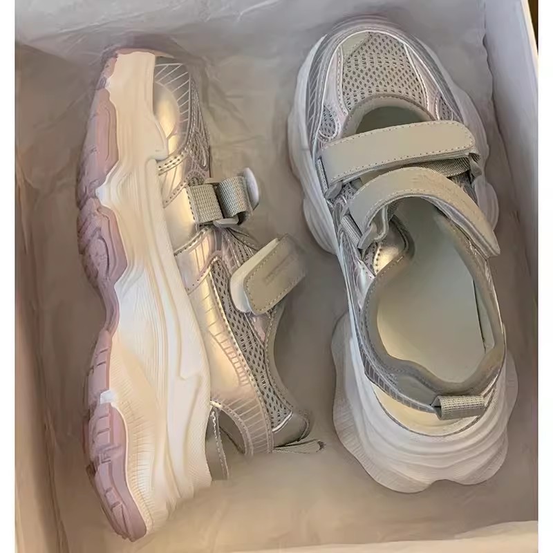 Metallic Silver Hollow Out Pla - Outdoor Sport Outfit 评论和价格