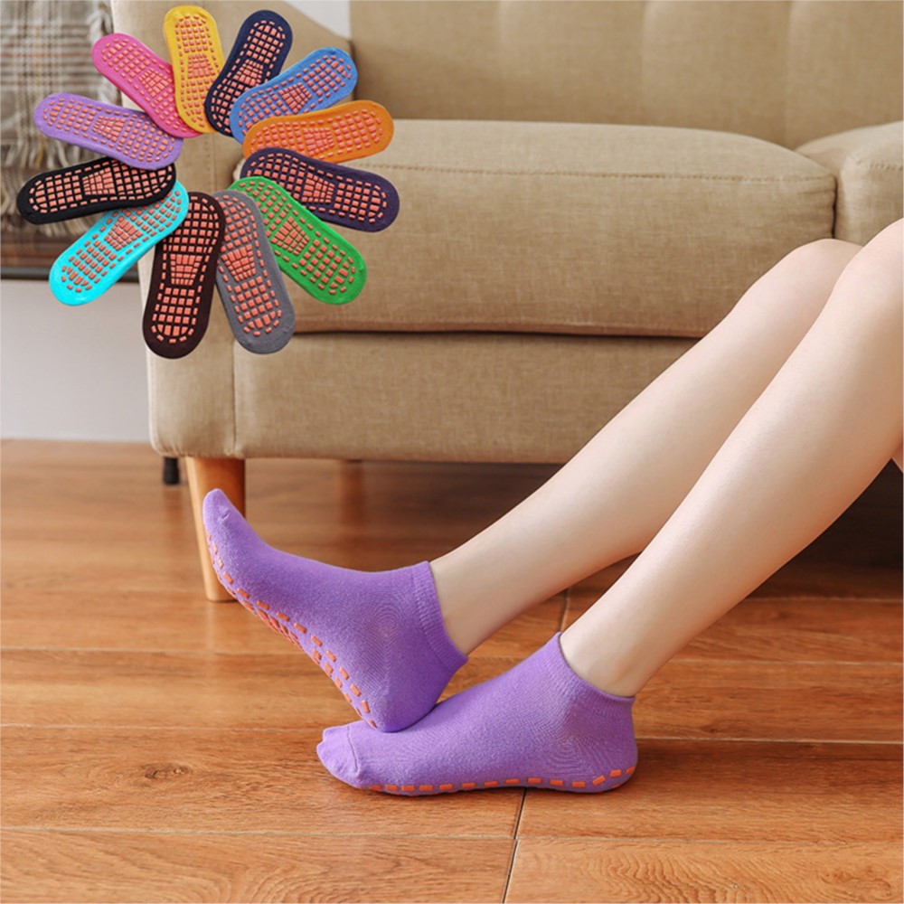 Kids Adults Anti-Slip Socks Pa - Trampoline Park Sock 评论和价格