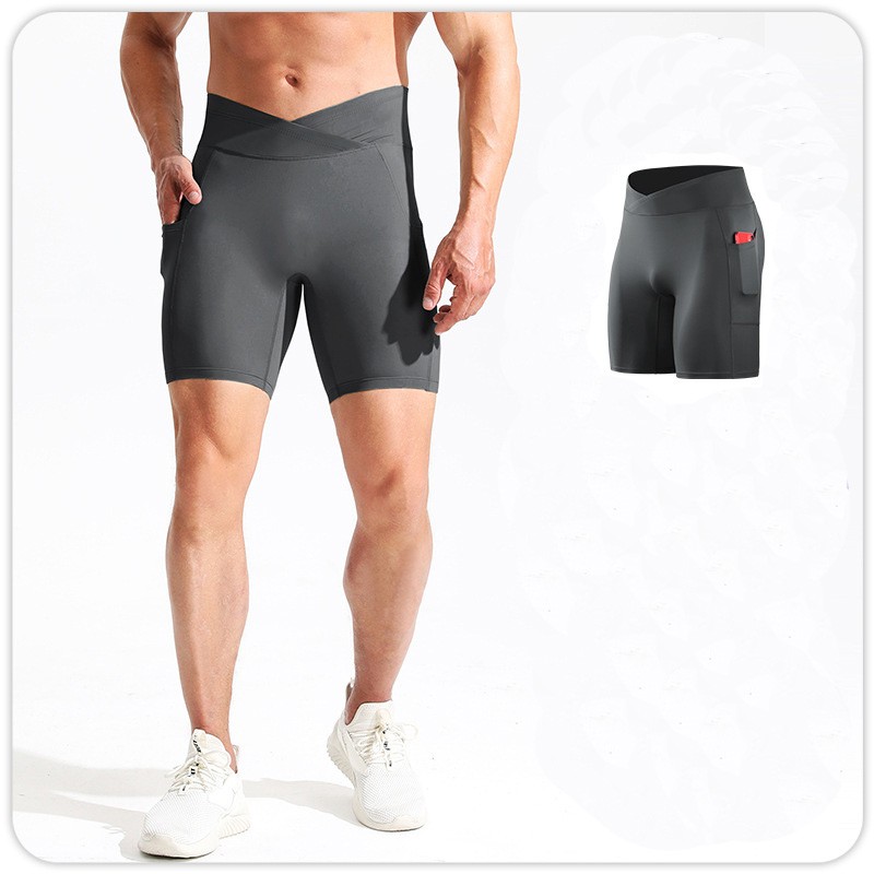 Men Outdoor Running Pocket Sho - Outdoor Sport Leggings 评论和价格