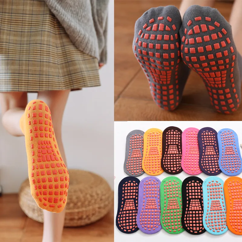 Children Adults Anti-Slip Sock - Trampoline Park Sock 评论和价格