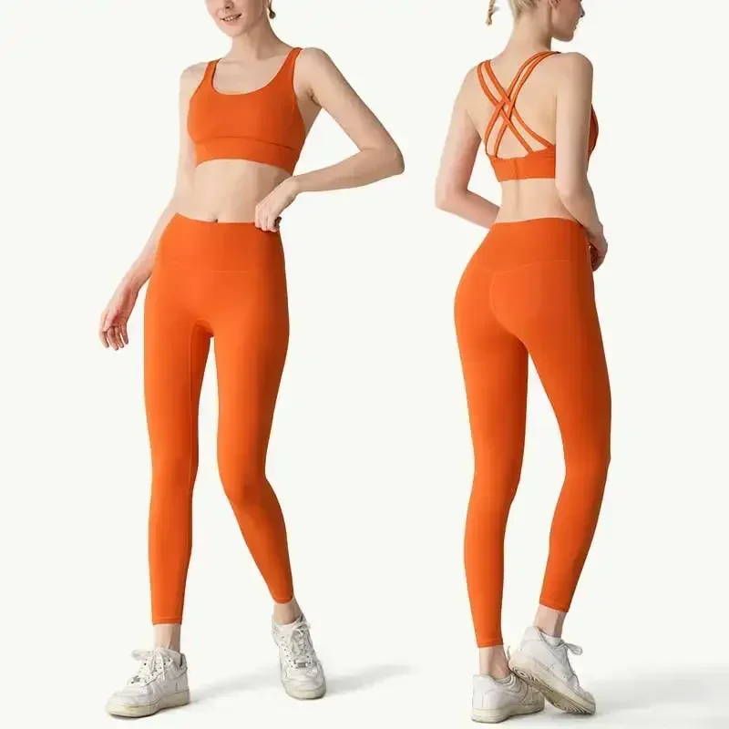 Women's 2 Piece Yoga Set Sexy  - Outdoor Sport Leggings 评论和价格