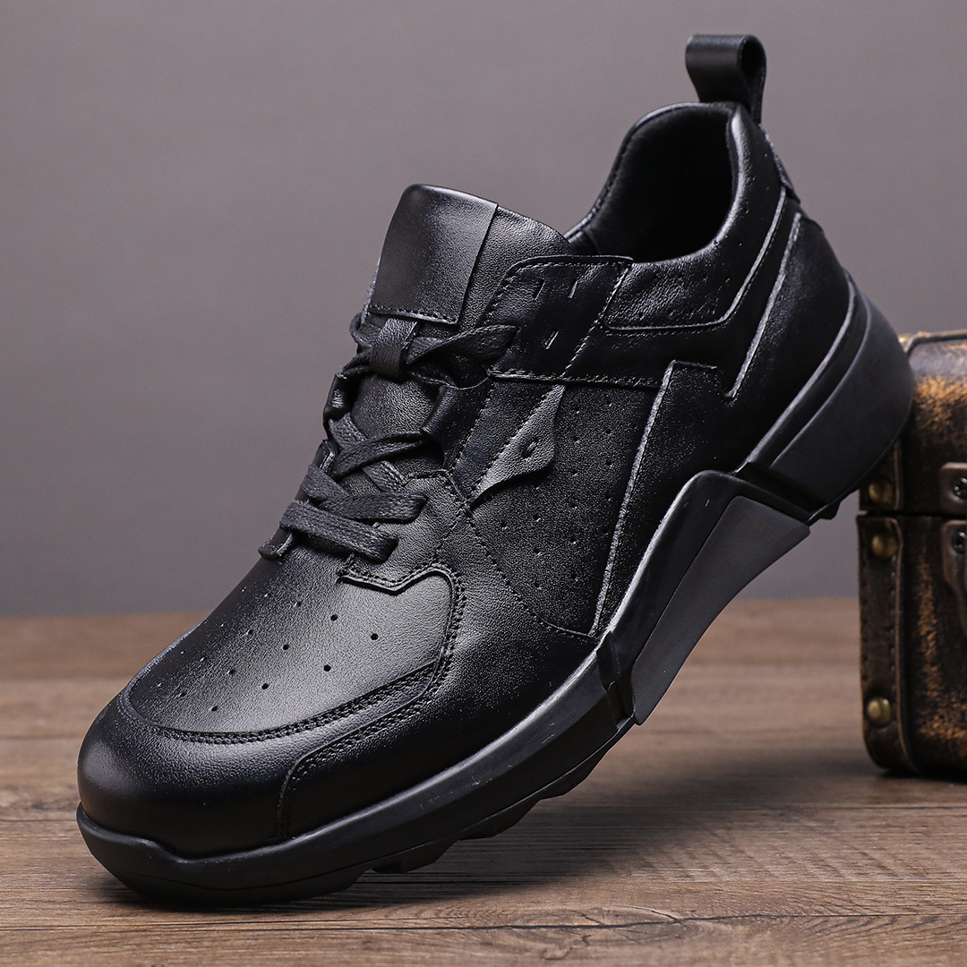 Genuine Leather Shoes Men Tren - Outdoor Sport Outfit 评论和价格