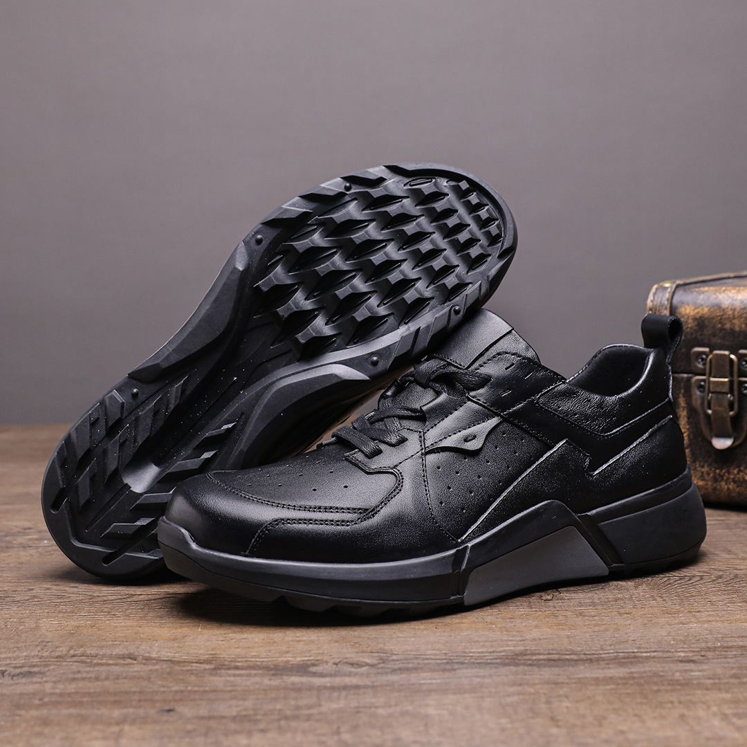 Genuine Leather Shoes Men Tren - Outdoor Sport Outfit 评论和价格