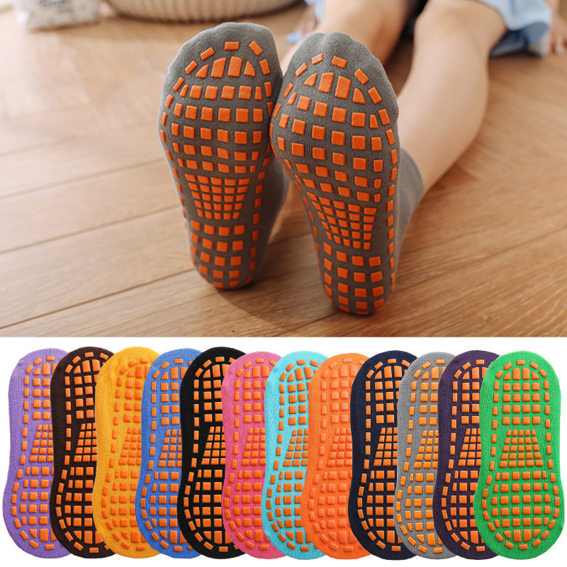 10 Pairs Kids Adults Anti-Slip - Trampoline Park Sock 评论和价格