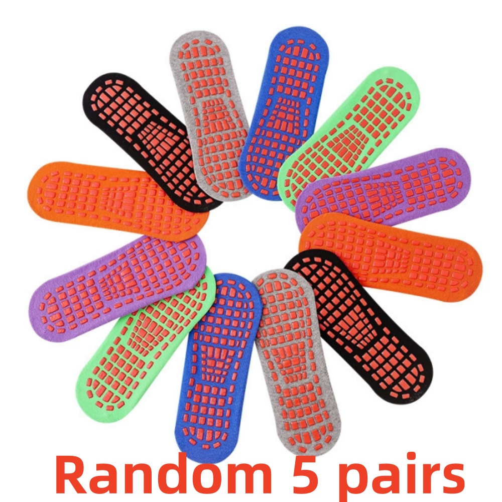 Random 5 Pairs of Trampoline S - Trampoline Park Sock 评论和价格