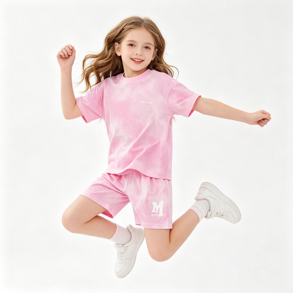 5-14Years Kids Sport Set Cotto - Outdoor Sport Outfit 评论和价格