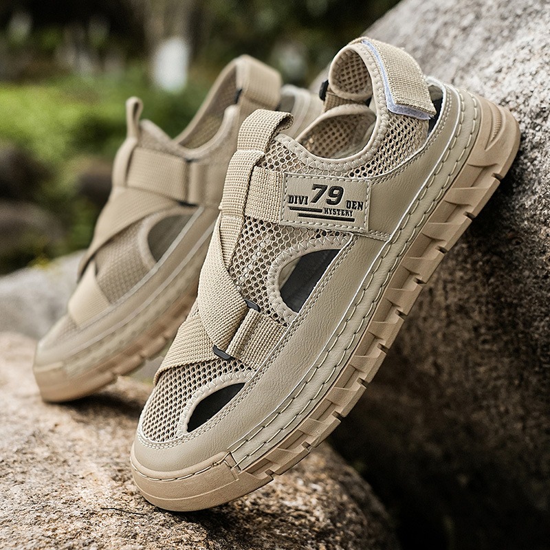 Mens Sandals Summer Mesh Breat - Outdoor Sport Outfit 评论和价格