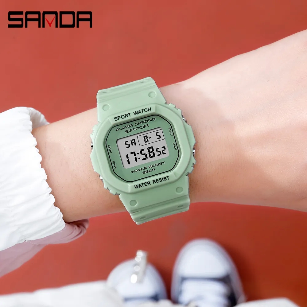 SANDA Luxury Ladies Sports Wat - Outdoor Sport Watch 评论和价格