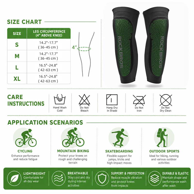 ROCKBROS Cool Sport Legs MTB C - Outdoor Sport Leggings 评论和价格
