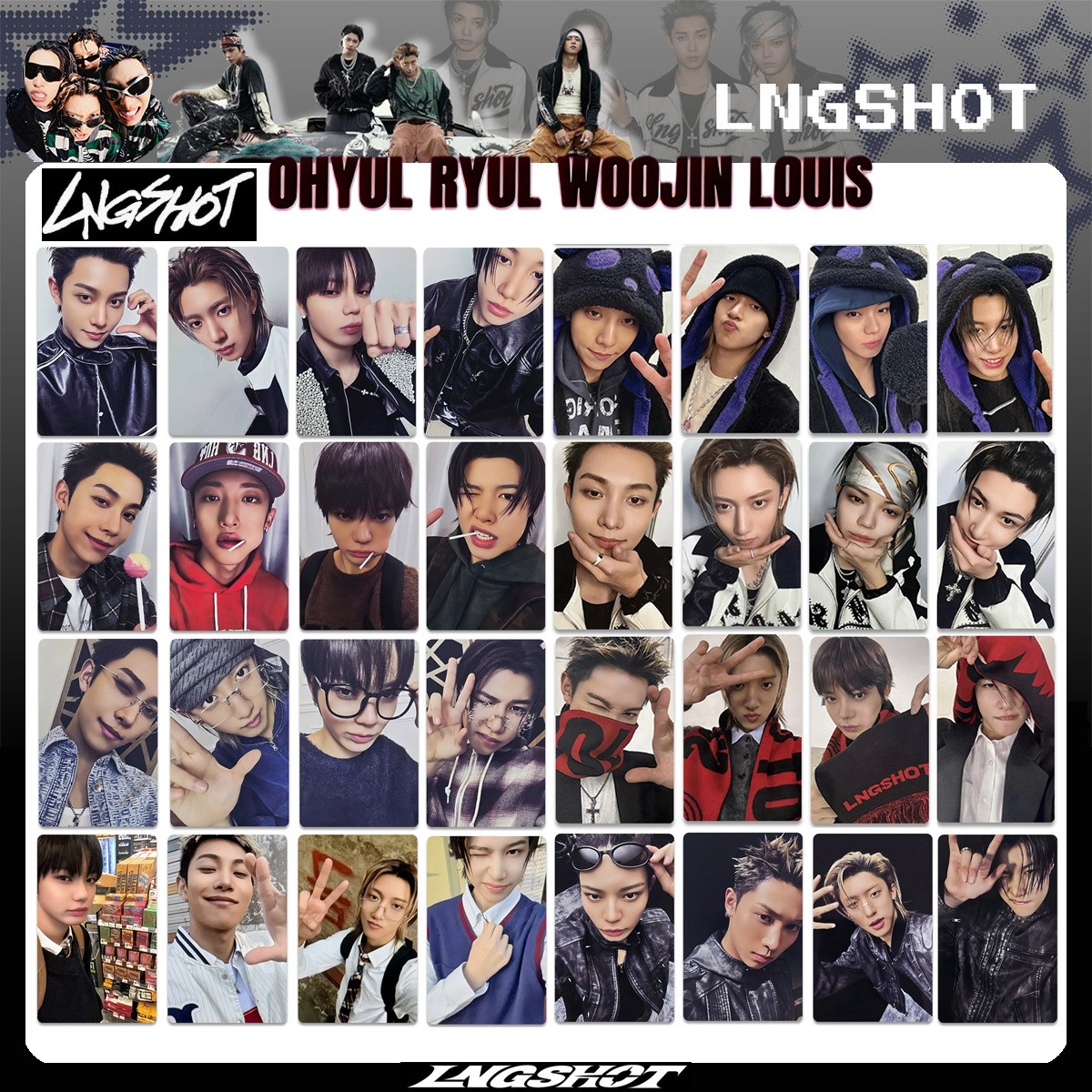 40PCS NEW KPOP Hip-hop Group,L - Outdoor Sports Accessories 评论和价格