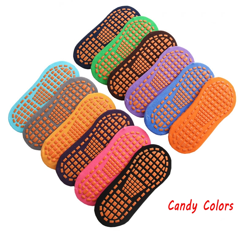 10 Pairs Kids Adults Anti-Slip - Trampoline Park Sock 评论和价格