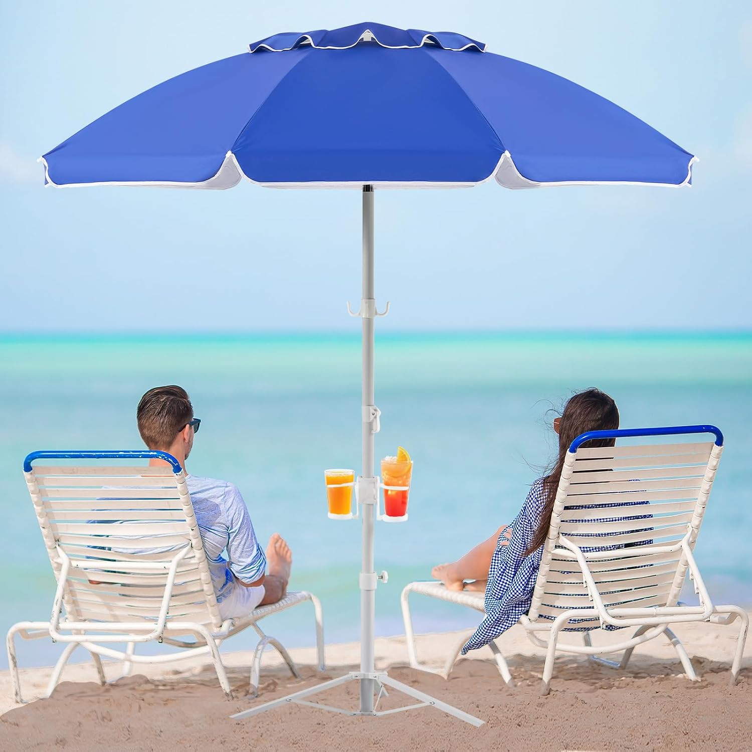 6.5ft Portable Umbrella With S - Outdoor Sports Umbrella 评论和价格